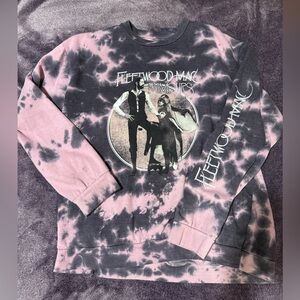 Fleetwood Mac tie dye sweater 🖤💜💕